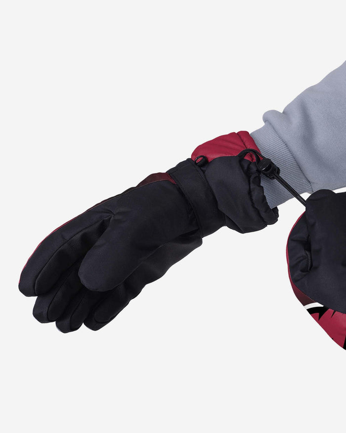 Arizona Cardinals Gradient Big Logo Insulated Gloves FOCO - FOCO.com