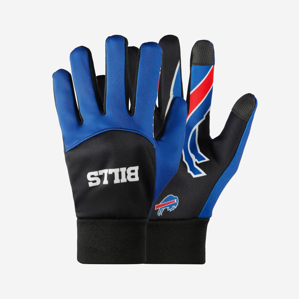 Buffalo Bills Palm Logo Texting Gloves FOCO - FOCO.com