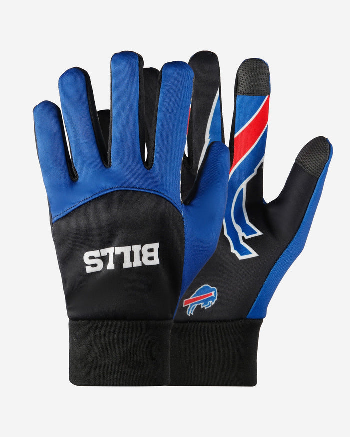 Buffalo Bills Palm Logo Texting Gloves FOCO - FOCO.com