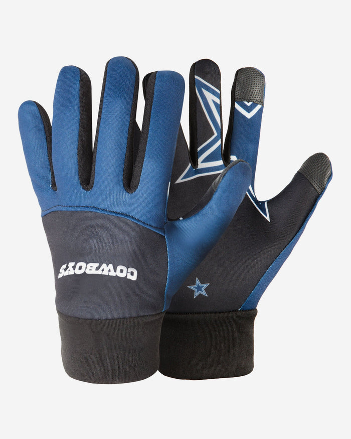 Dallas Cowboys Palm Logo Texting Gloves FOCO - FOCO.com