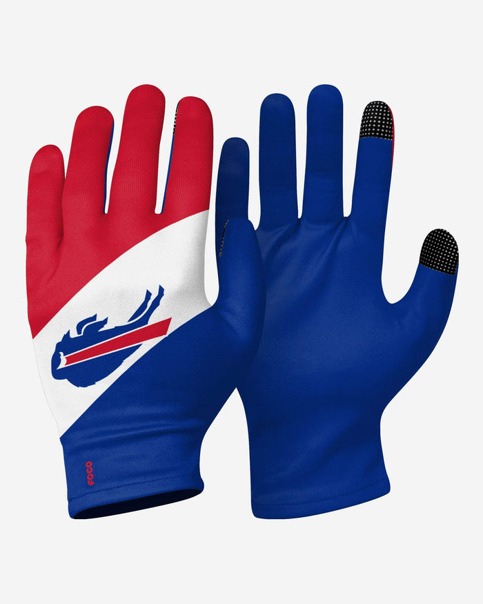 Buffalo Bills 2 Pack Reusable Stretch Gloves FOCO - FOCO.com