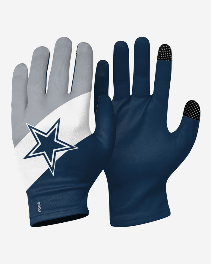 Dallas Cowboys 2 Pack Reusable Stretch Gloves FOCO - FOCO.com