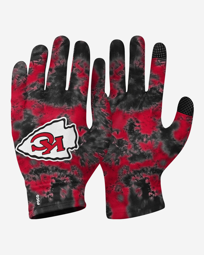 Kansas City Chiefs 2 Pack Reusable Stretch Gloves FOCO - FOCO.com