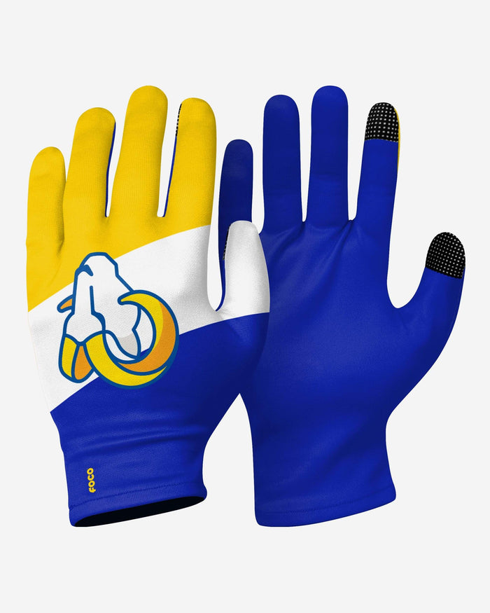 Los Angeles Rams 2 Pack Reusable Stretch Gloves FOCO - FOCO.com