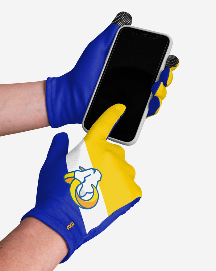 Los Angeles Rams 2 Pack Reusable Stretch Gloves FOCO - FOCO.com