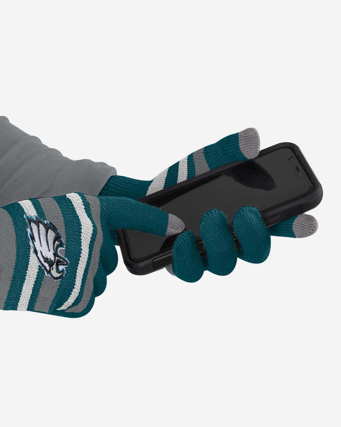 Philadelphia Eagles Stretch Gloves FOCO - FOCO.com