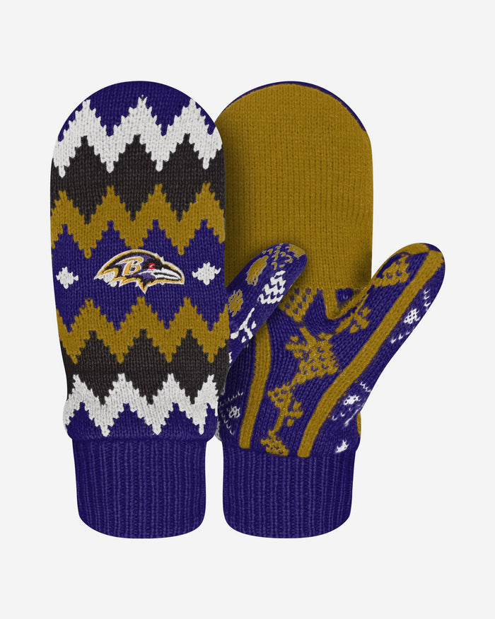 Baltimore Ravens Mittens FOCO - FOCO.com