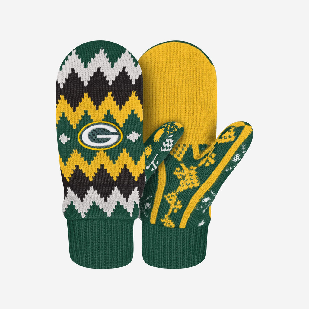 Green Bay Packers Mittens FOCO - FOCO.com