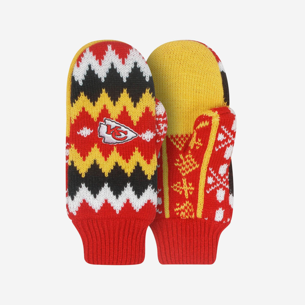 Kansas City Chiefs Mittens FOCO - FOCO.com