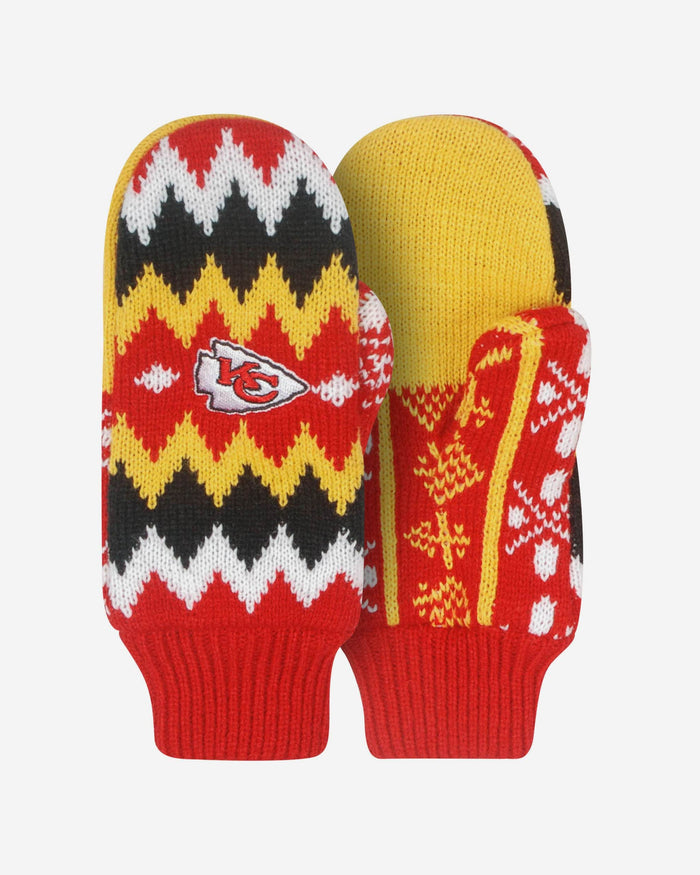 Kansas City Chiefs Mittens FOCO - FOCO.com