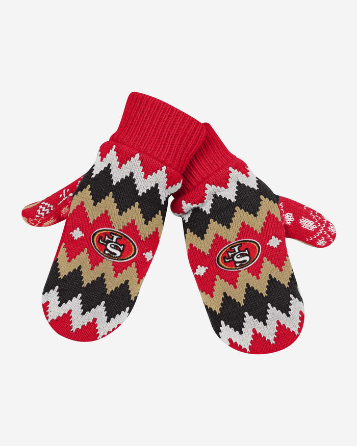 San Francisco 49ers Mittens FOCO - FOCO.com