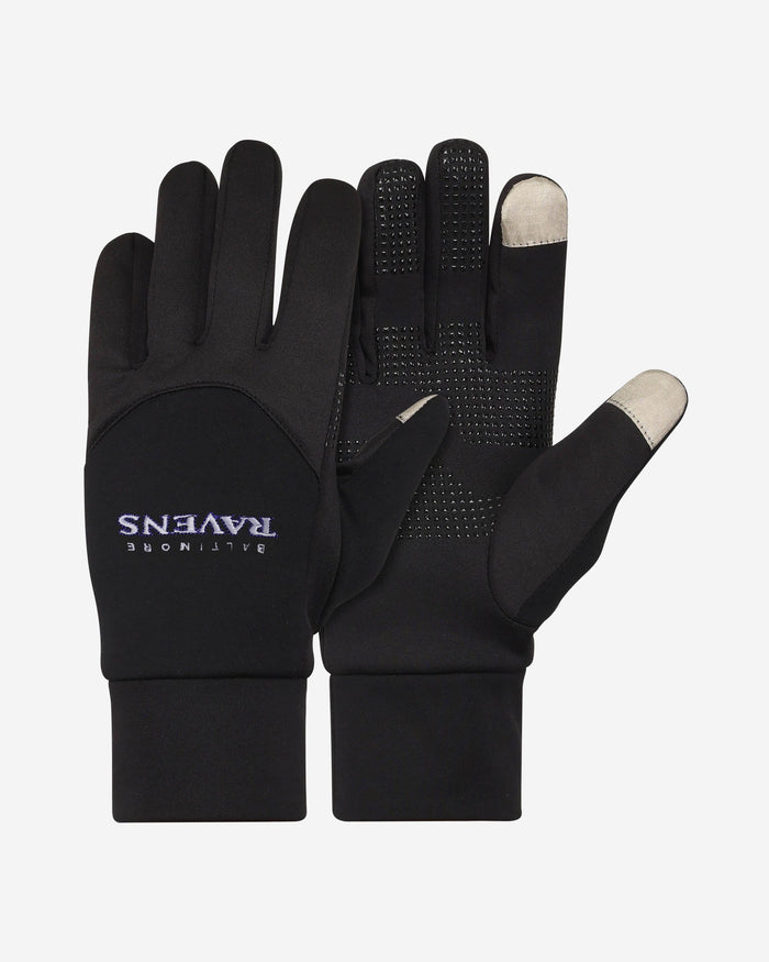 Baltimore Ravens Wordmark Neoprene Texting Gloves FOCO - FOCO.com