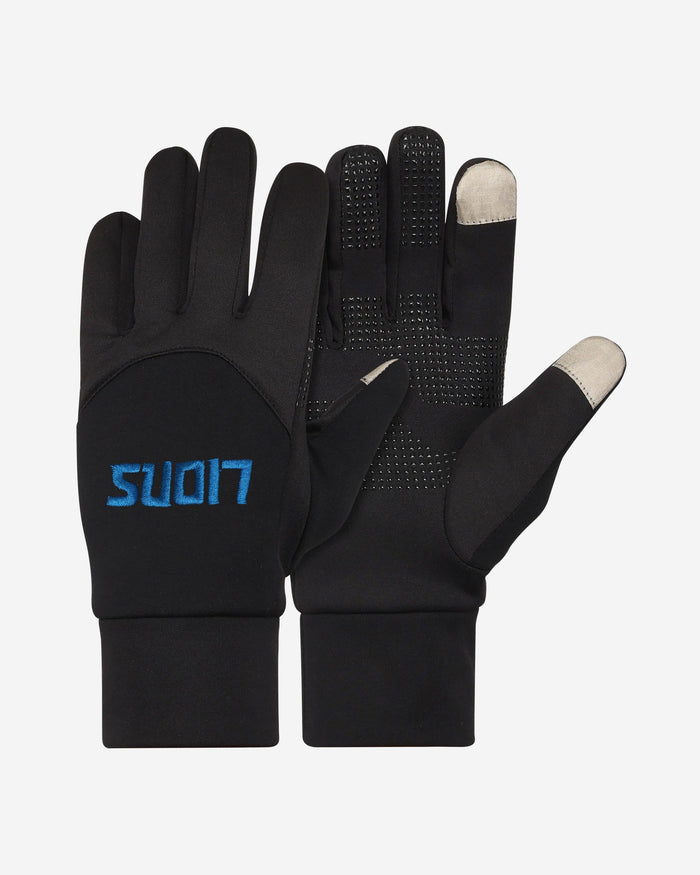 Detroit Lions Wordmark Neoprene Texting Gloves FOCO - FOCO.com