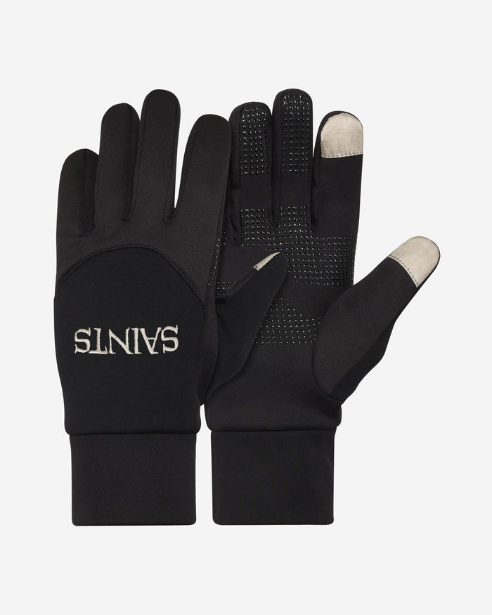 New Orleans Saints Wordmark Neoprene Texting Gloves FOCO - FOCO.com