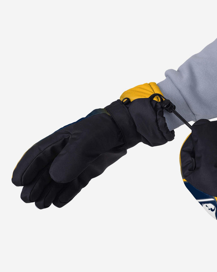 Buffalo Sabres Gradient Big Logo Insulated Gloves FOCO - FOCO.com