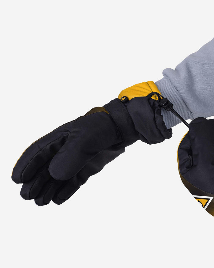 Pittsburgh Penguins Gradient Big Logo Insulated Gloves FOCO - FOCO.com