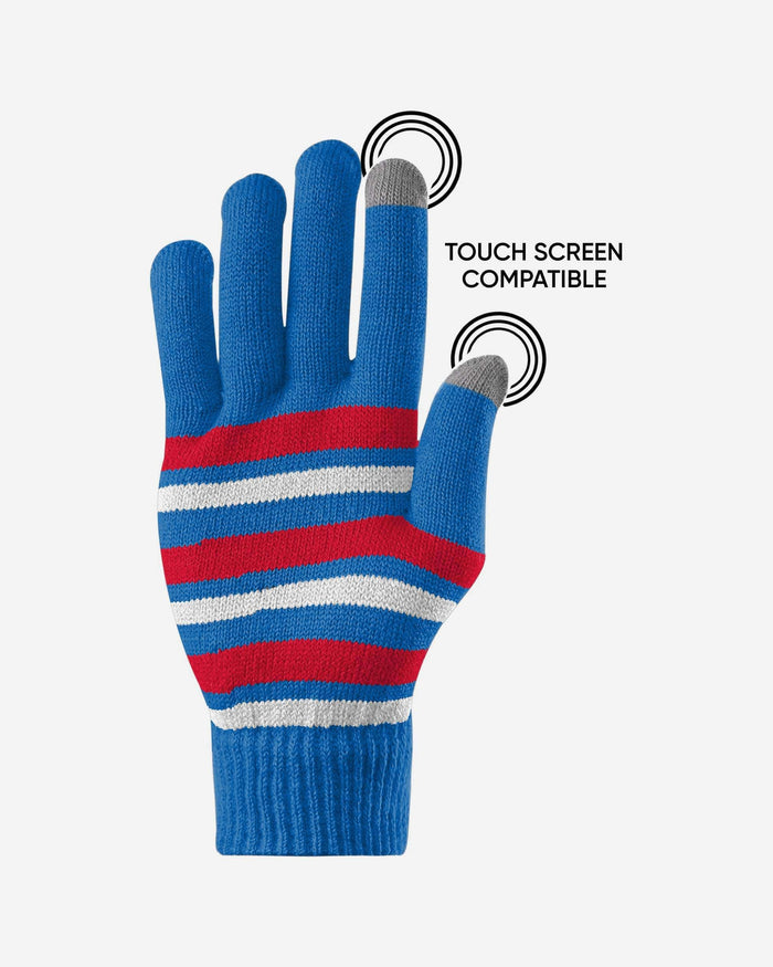 New York Rangers Stretch Gloves FOCO - FOCO.com