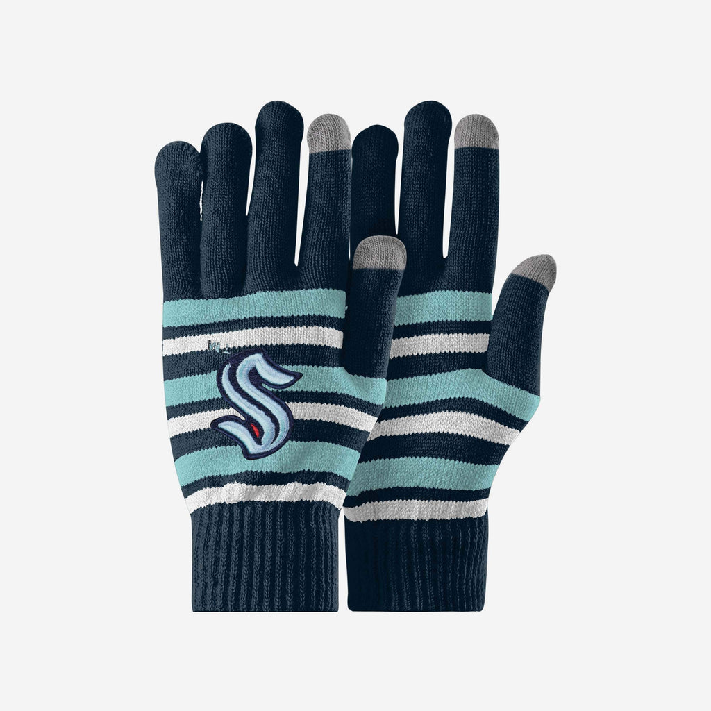 Seattle Kraken Stretch Gloves FOCO - FOCO.com