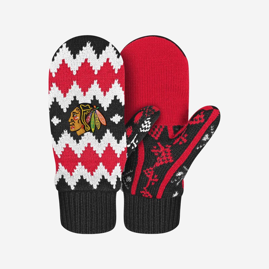 Chicago Blackhawks Mittens FOCO - FOCO.com