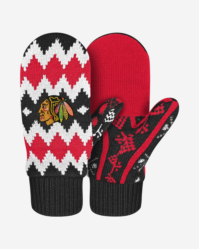 Chicago Blackhawks Mittens FOCO - FOCO.com