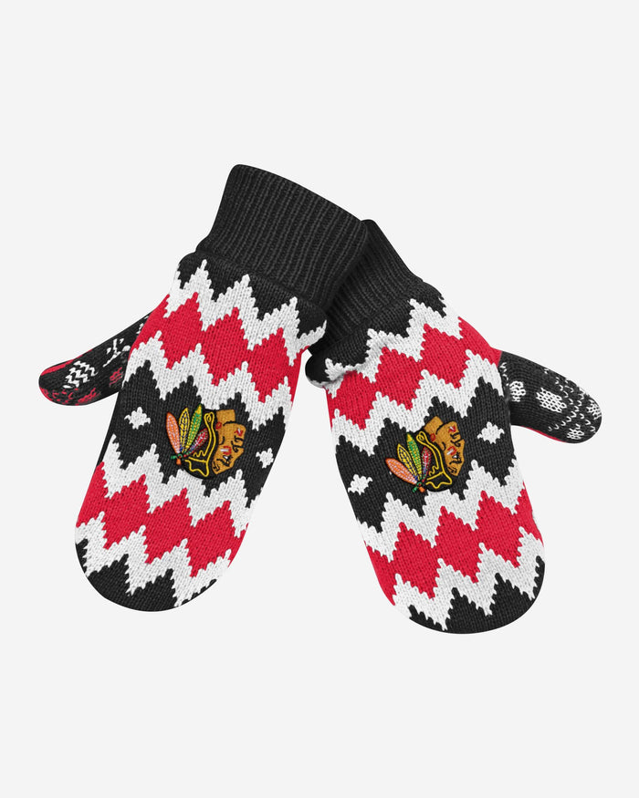 Chicago Blackhawks Mittens FOCO - FOCO.com