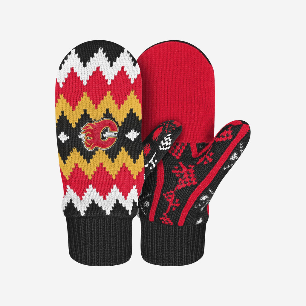 Calgary Flames Mittens FOCO - FOCO.com