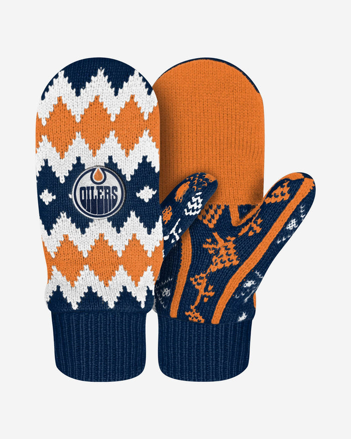 Edmonton Oilers Mittens FOCO - FOCO.com