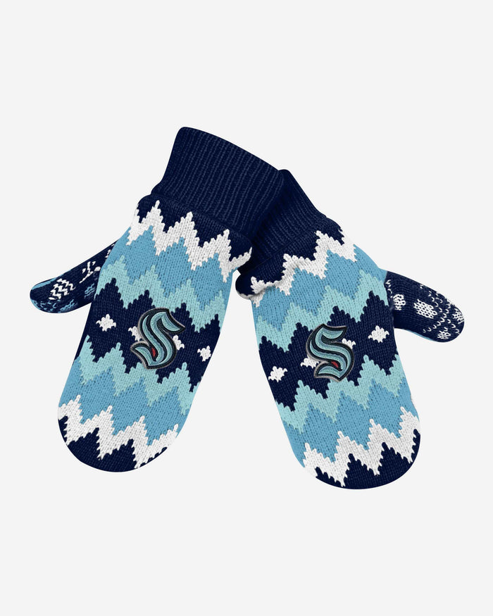 Seattle Kraken Mittens FOCO - FOCO.com