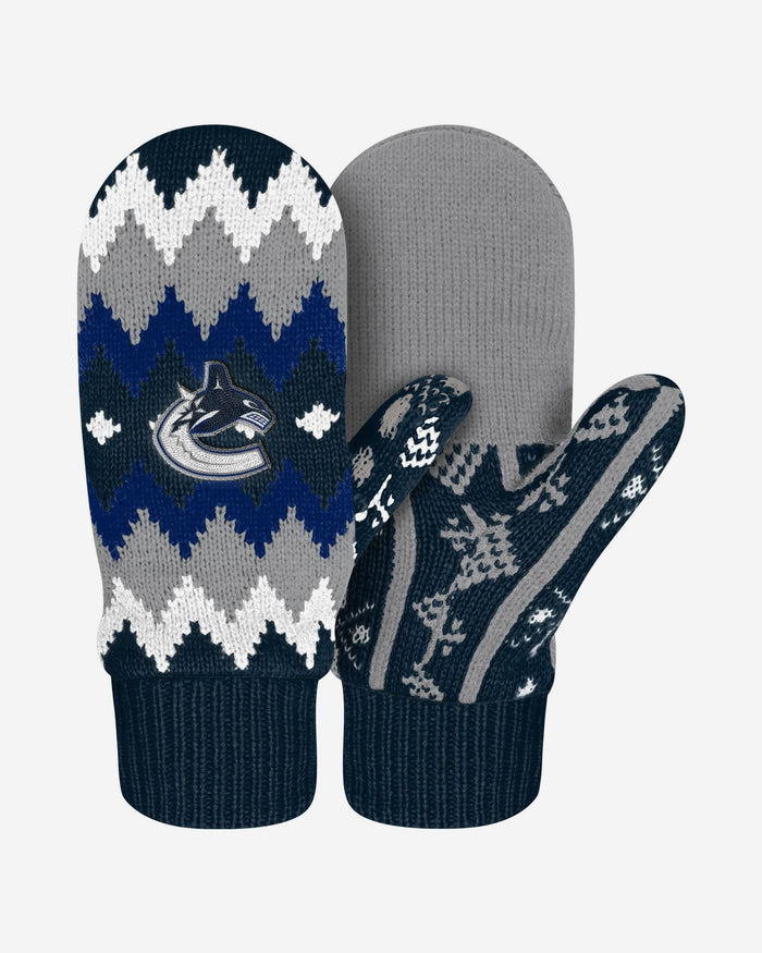 Vancouver Canucks Mittens FOCO - FOCO.com