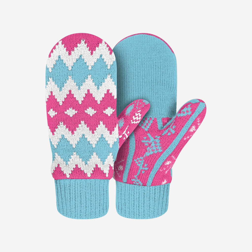 Blue & Pink Mittens FOCO - FOCO.com