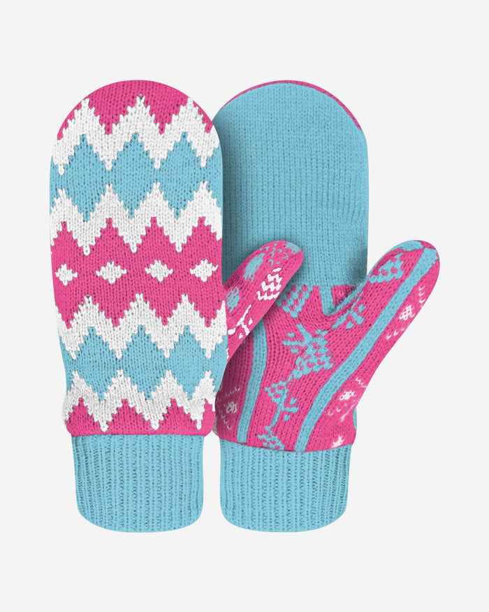 Blue & Pink Mittens FOCO - FOCO.com