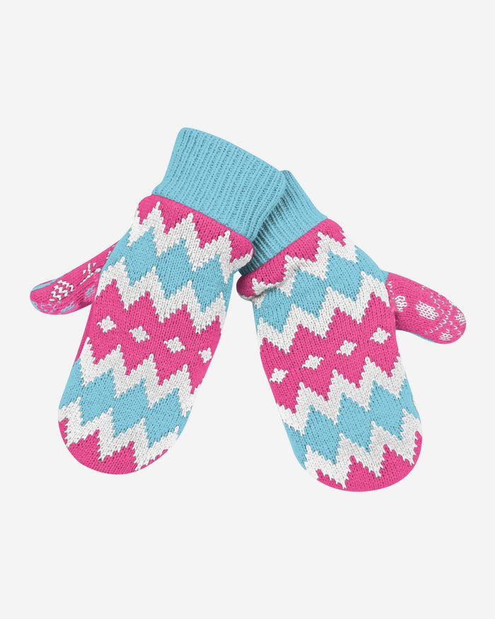 Blue & Pink Mittens FOCO - FOCO.com