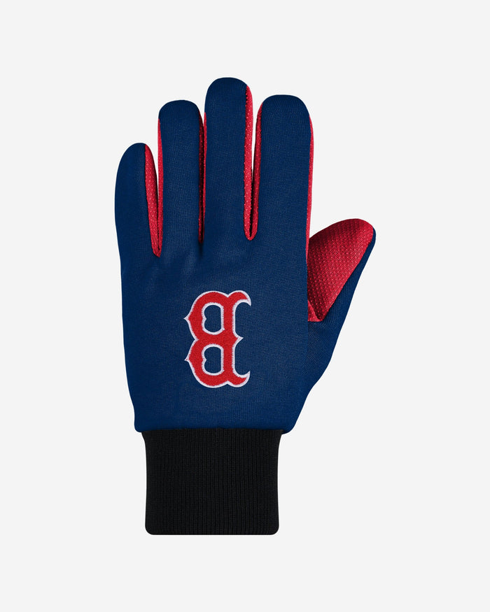 Boston Red Sox Colored Palm Utility Gloves FOCO - FOCO.com