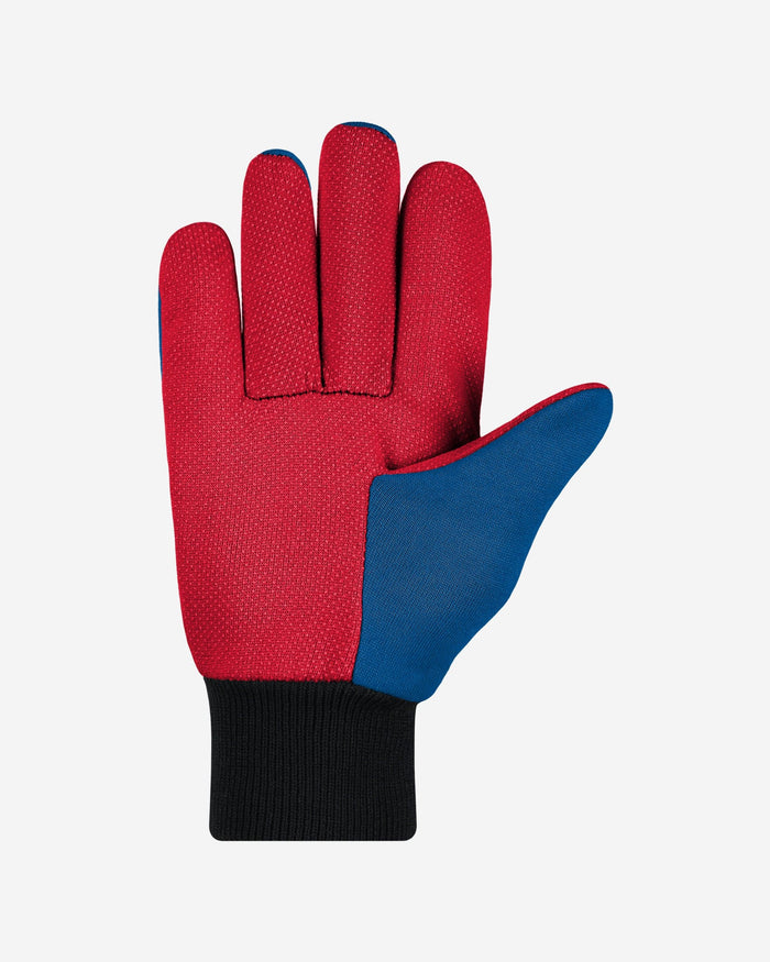 Chicago Cubs Colored Palm Utility Gloves FOCO - FOCO.com