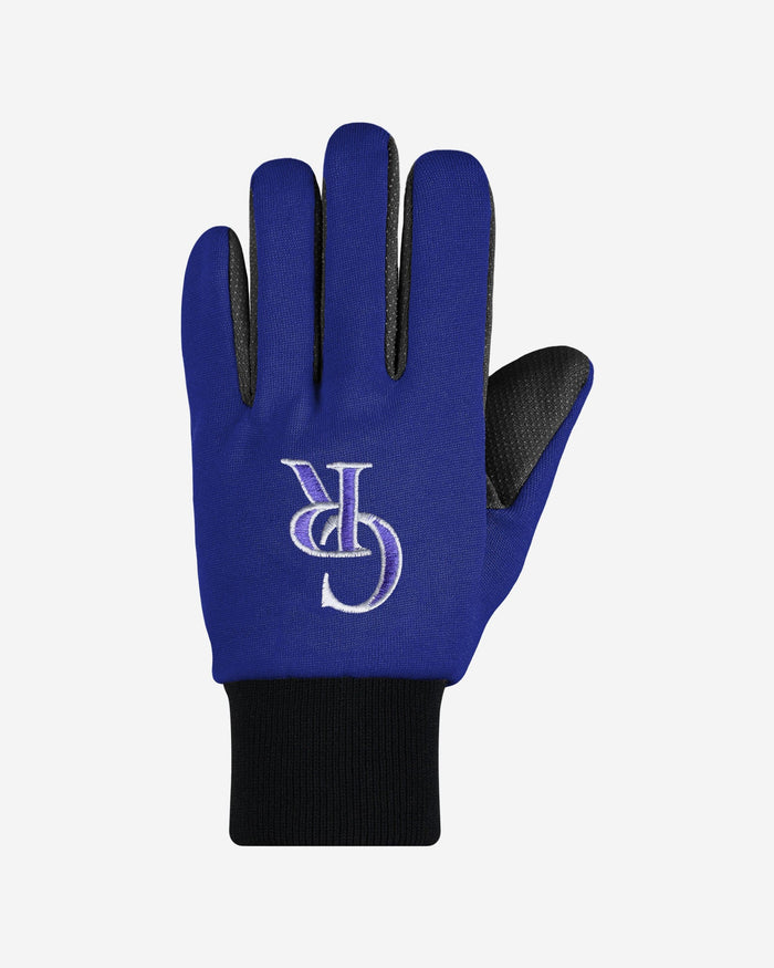 Colorado Rockies Colored Palm Utility Gloves FOCO - FOCO.com