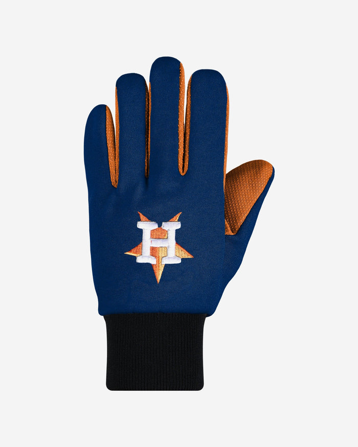 Houston Astros Colored Palm Utility Gloves FOCO - FOCO.com