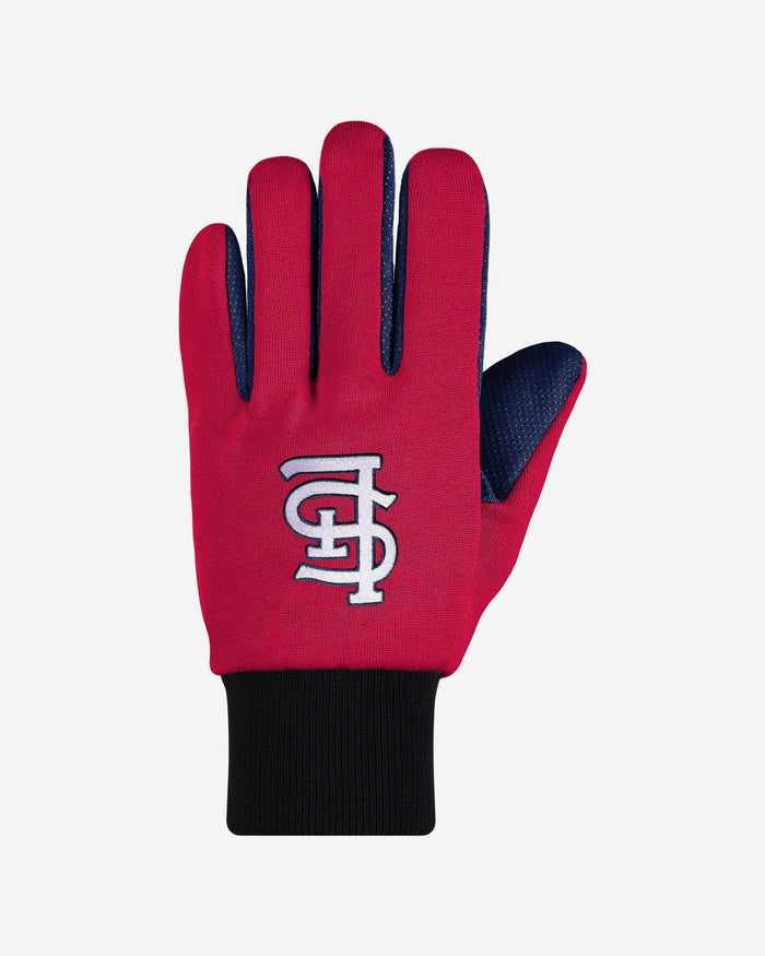 St Louis Cardinals Colored Palm Utility Gloves FOCO - FOCO.com