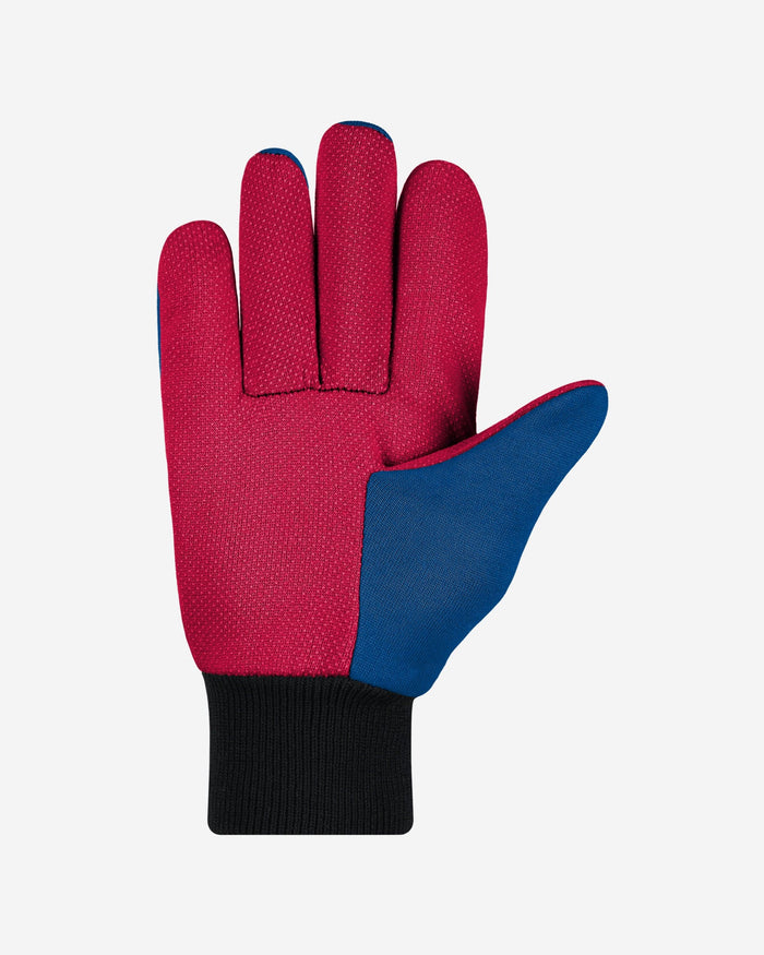 Texas Rangers Colored Palm Utility Gloves FOCO - FOCO.com