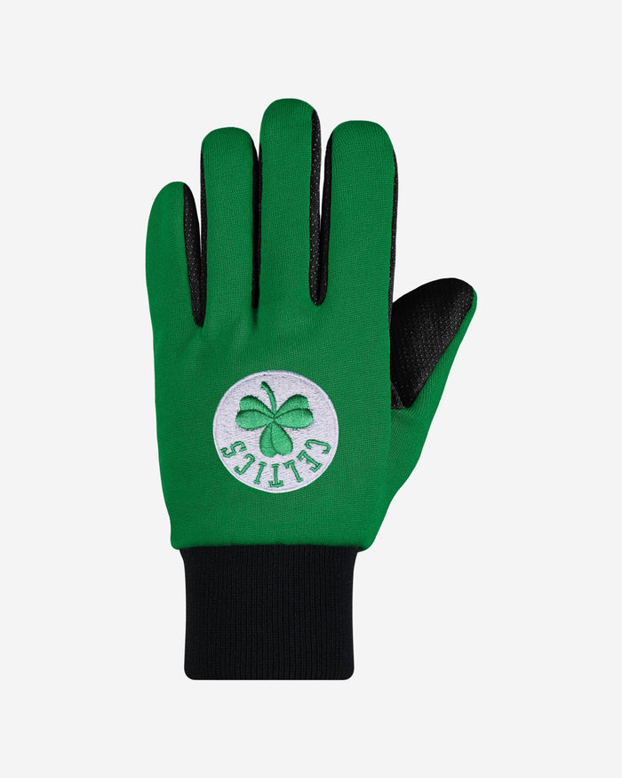 Boston Celtics Colored Palm Utility Gloves FOCO - FOCO.com