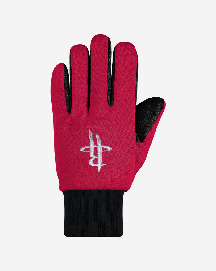 Houston Rockets Colored Palm Utility Gloves FOCO - FOCO.com