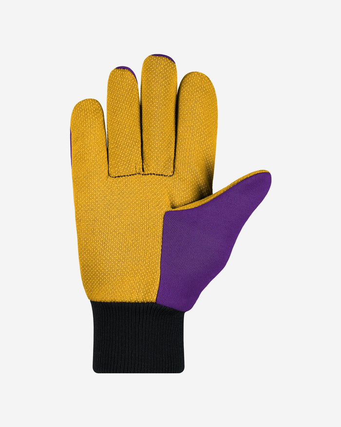 Los Angeles Lakers Colored Palm Utility Gloves FOCO - FOCO.com