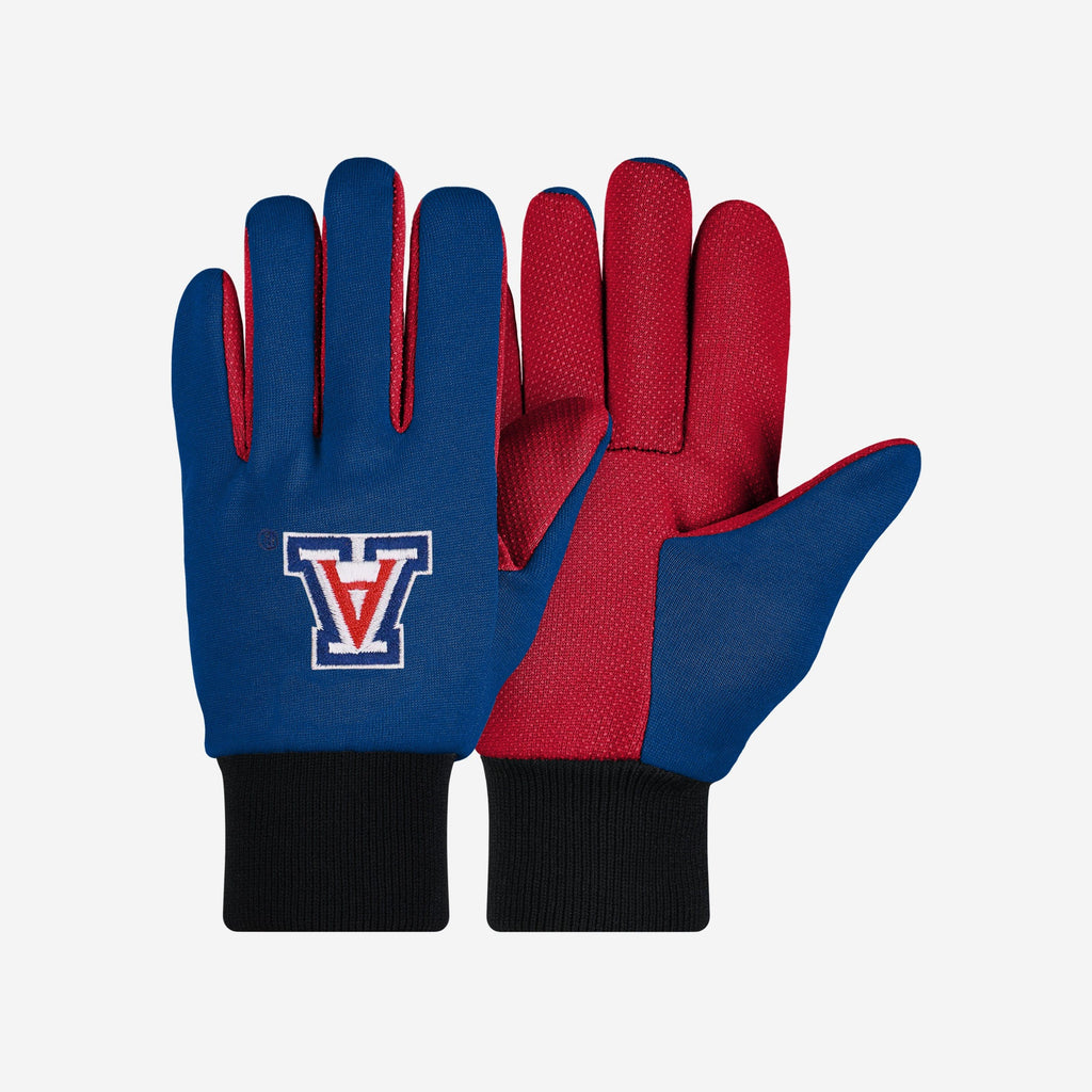 Arizona Wildcats Colored Palm Utility Gloves FOCO - FOCO.com