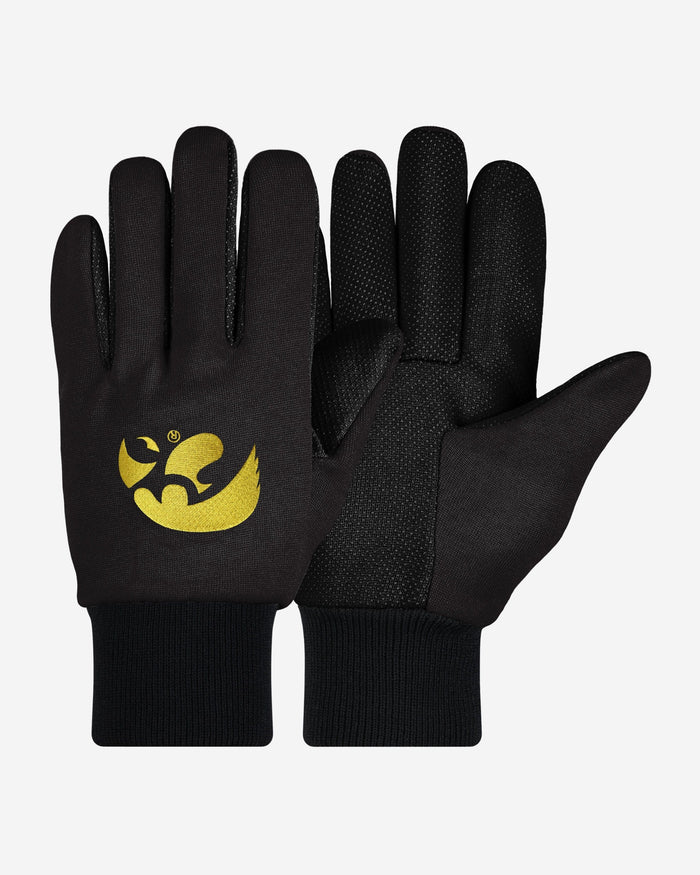 Iowa Hawkeyes Colored Palm Utility Gloves FOCO - FOCO.com