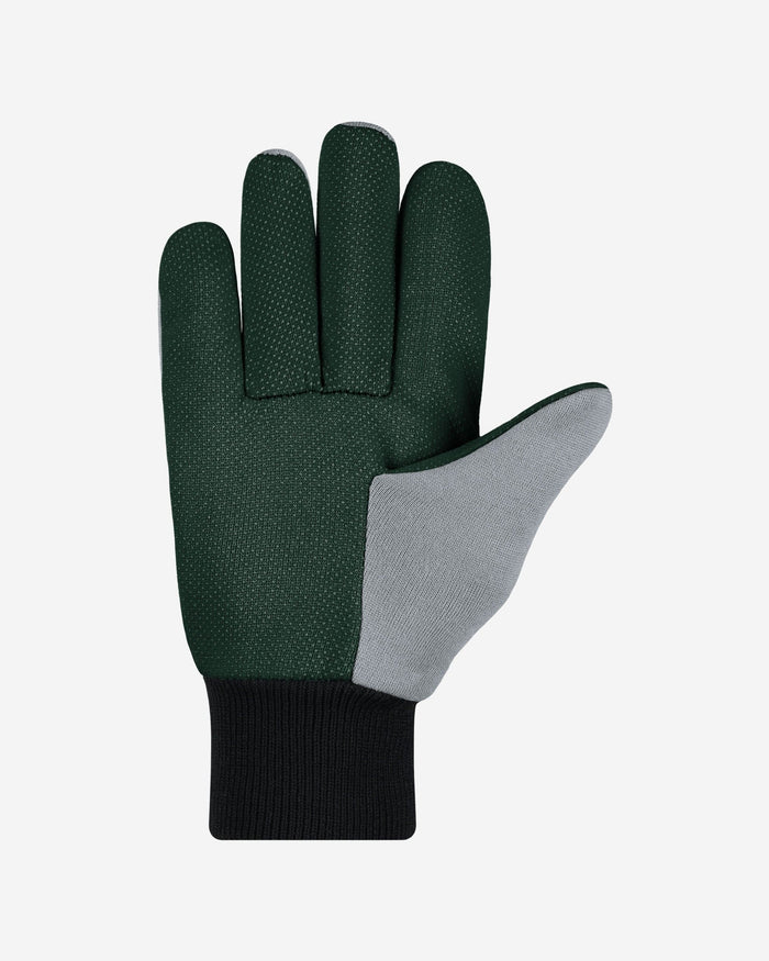 Michigan State Spartans Colored Palm Utility Gloves FOCO - FOCO.com