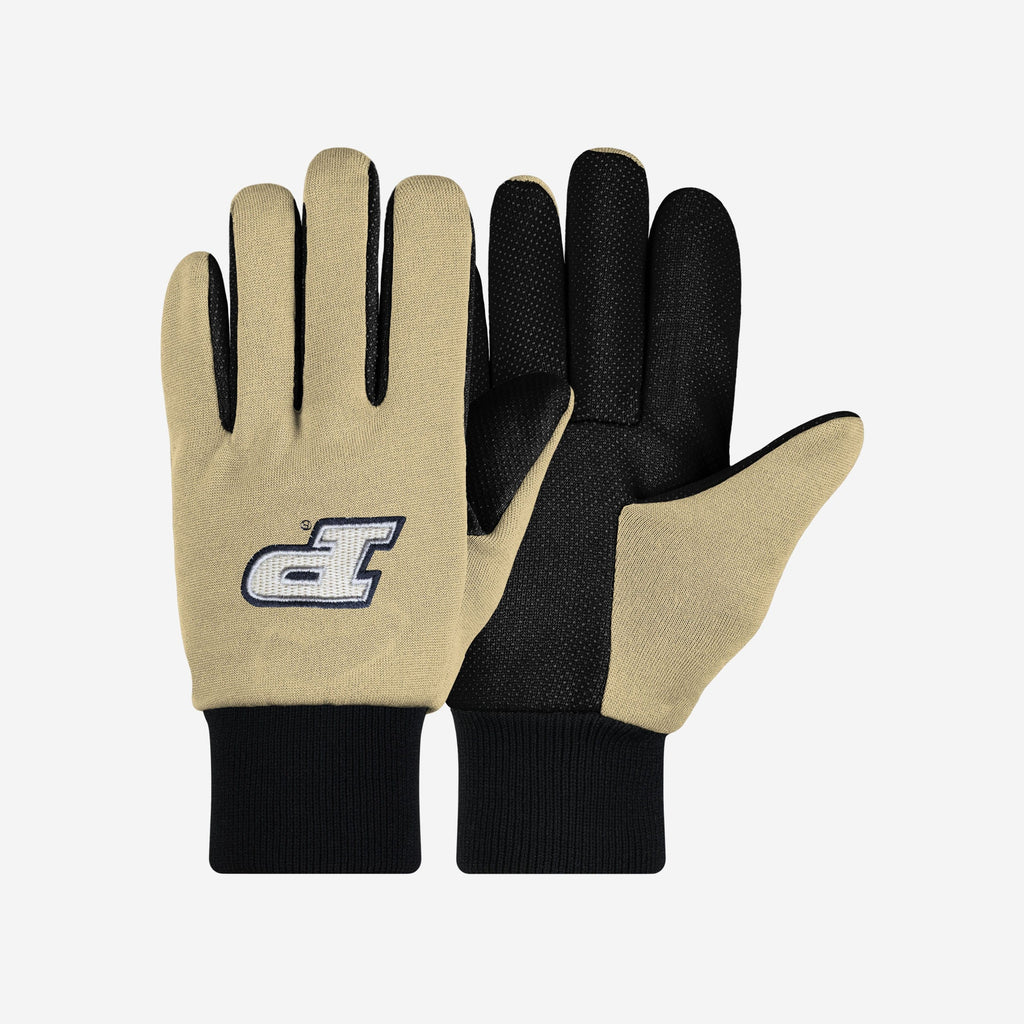 Purdue Boilermakers Colored Palm Utility Gloves FOCO - FOCO.com