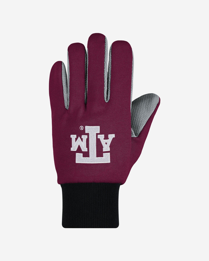 Texas A&M Aggies Colored Palm Utility Gloves FOCO - FOCO.com