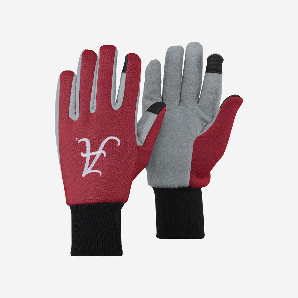 Alabama Crimson Tide Colored Texting Utility Gloves FOCO - FOCO.com