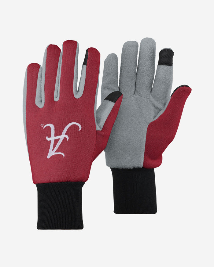 Alabama Crimson Tide Colored Texting Utility Gloves FOCO - FOCO.com