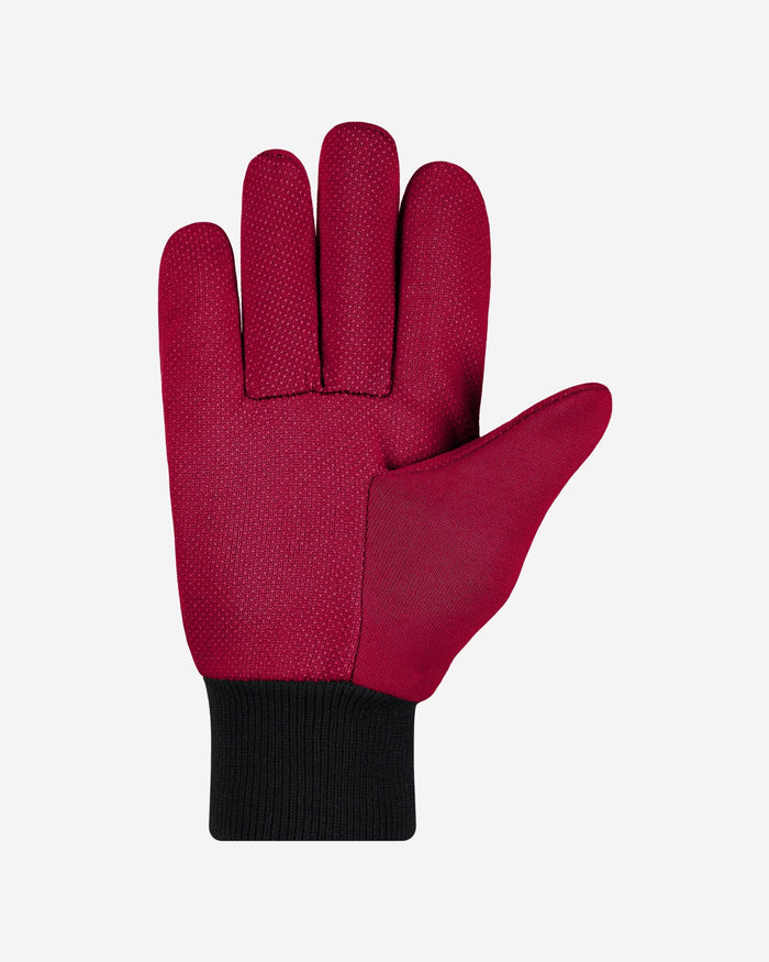 Arizona Cardinals Colored Palm Utility Gloves FOCO - FOCO.com