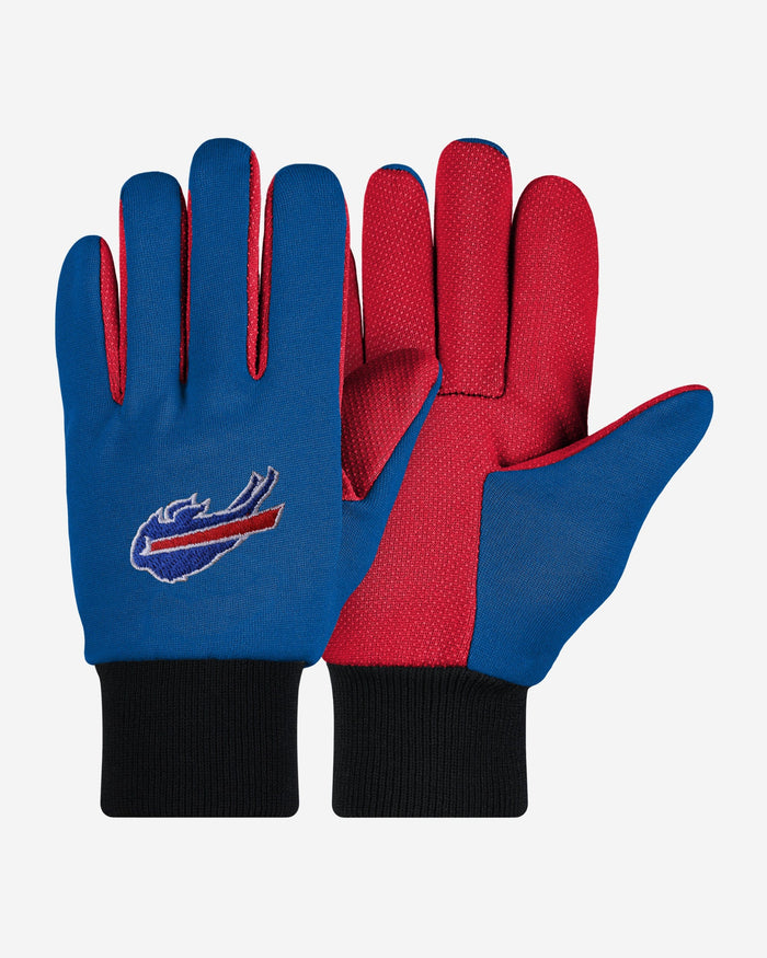 Buffalo Bills Colored Palm Utility Gloves FOCO - FOCO.com